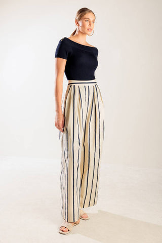 HERE AND NOW WOVEN PANTS - By Baano
