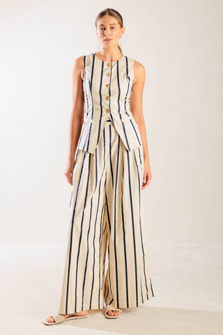 HERE AND NOW WOVEN PANTS - By Baano