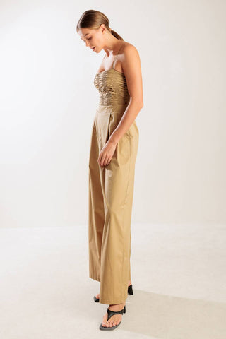 EASY TO LOVE WOVEN JUMPSUIT - By Baano