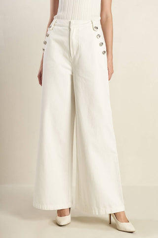 DELICATE HUE WOVEN PANTS - By Baano