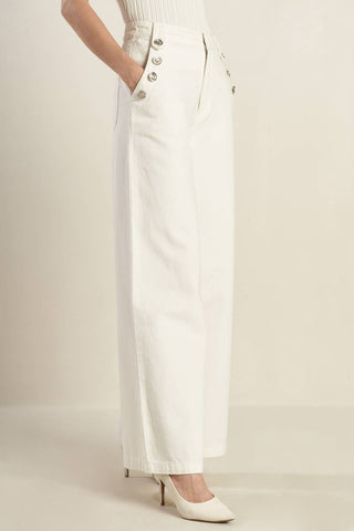 DELICATE HUE WOVEN PANTS - By Baano