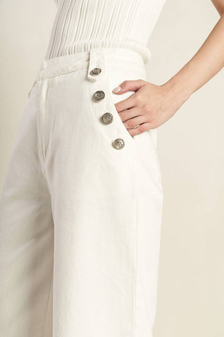 DELICATE HUE WOVEN PANTS - By Baano