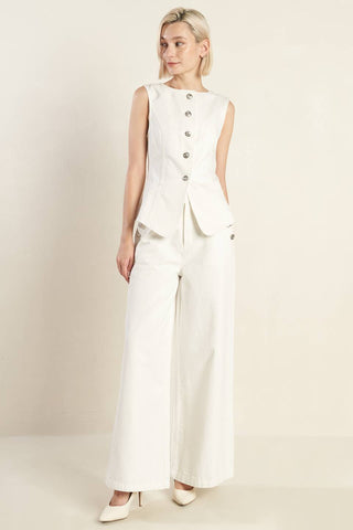 DELICATE HUE WOVEN PANTS - By Baano