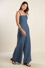 CLEAN GIRL DENIM JUMPSUIT - By Baano