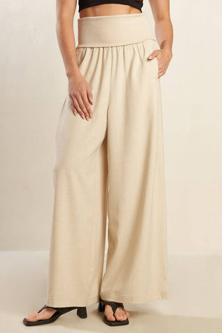 GO WITH GRACE WOVEN PANTS - By Baano