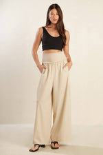 GO WITH GRACE WOVEN PANTS - By Baano