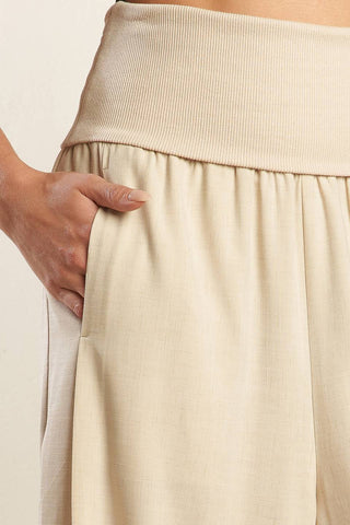 GO WITH GRACE WOVEN PANTS - By Baano