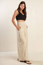 GO WITH GRACE WOVEN PANTS - By Baano