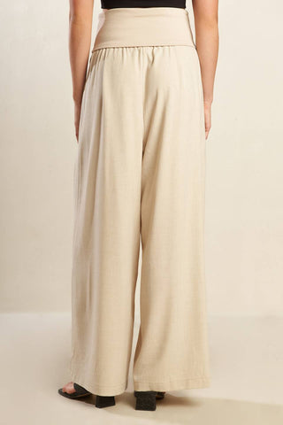 GO WITH GRACE WOVEN PANTS - By Baano