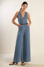 BEAUTIFUL THINGS DENIM JUMPSUIT - By Baano