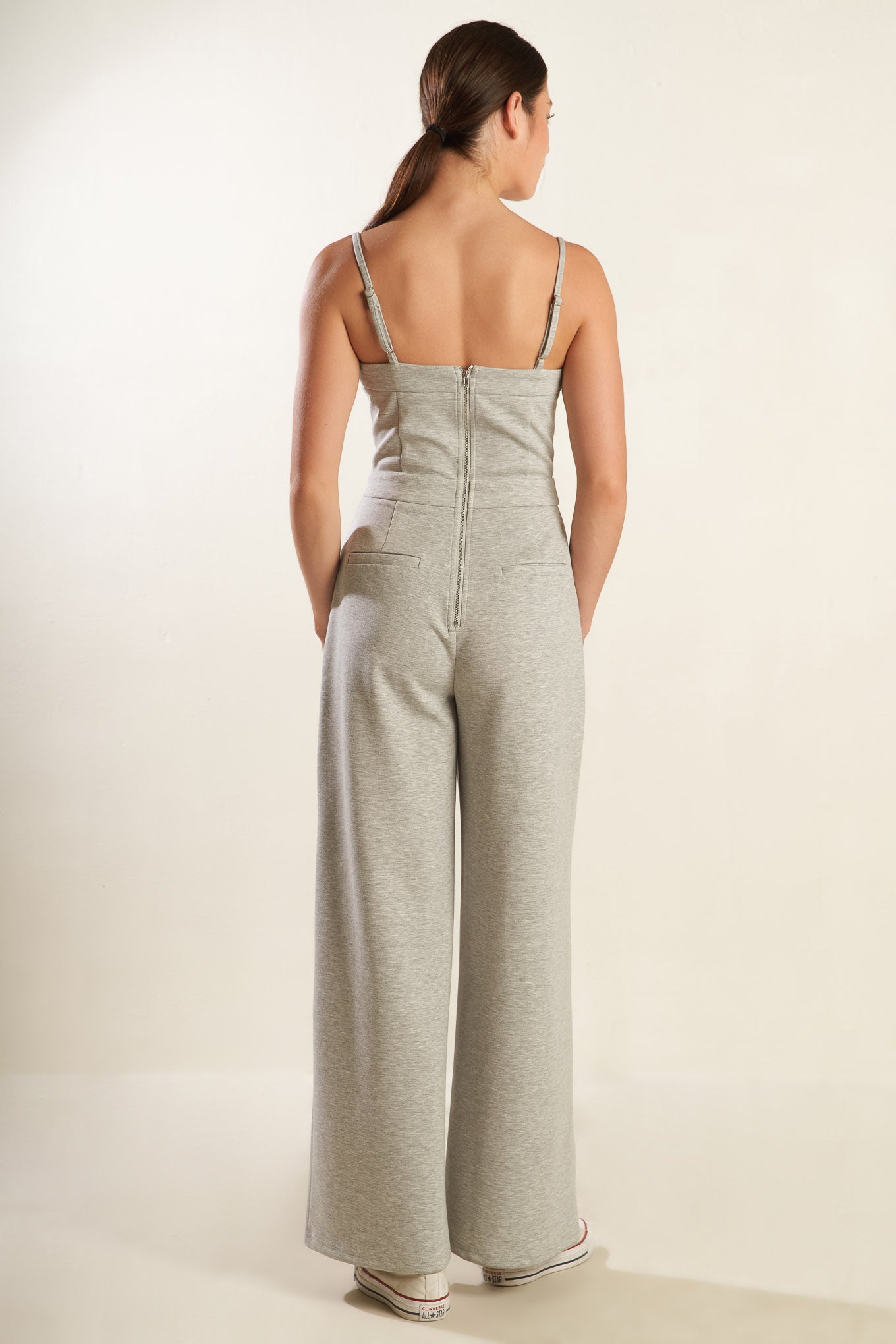 THE SECRET OF US KNIT JUMPSUIT - By Baano