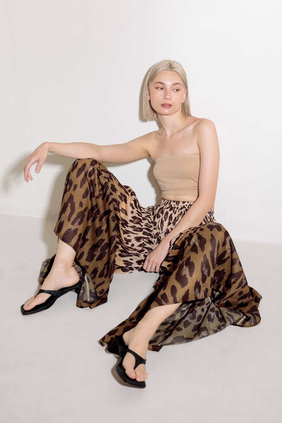 BOUNDLESS HEART WOVEN PANTS - By Baano