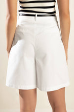 CITY STROLLS WOVEN BERMUDA SHORTS - By Baano