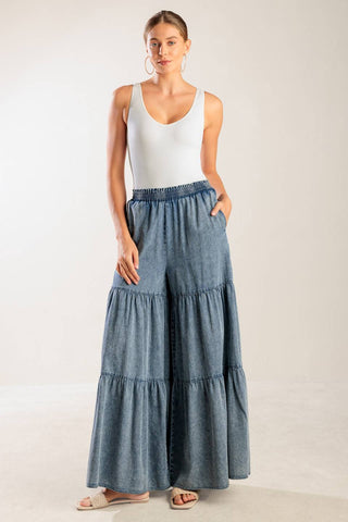 JUST A FEELING DENIM PANTS - By Baano