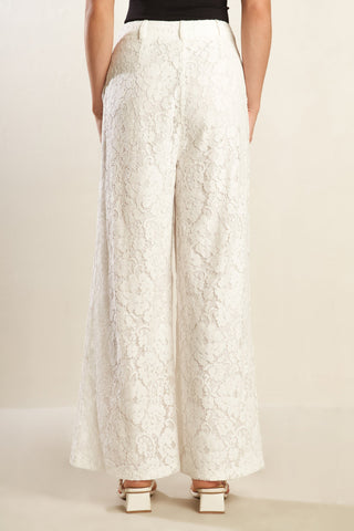 WE TRUST YOU WOVEN LACE PANTS - By Baano