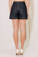 A FRESH PICK INDIGO DENIM SKORT - By Baano