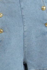 ANGEL WINGS AND CHAMOMILE WOVEN SKORT - By Baano