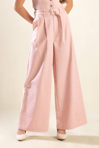 FIERCELY STUNNED WOVEN PANTS - By Baano