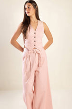 FIERCELY STUNNED WOVEN PANTS - By Baano