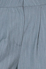 SMILE BRIGHT IN GREY WOVEN PANTS - By Baano