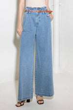 KISSED BY SUNLIGHT DENIM PANTS - By Baano
