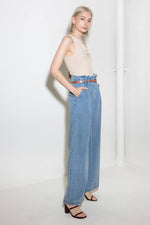 KISSED BY SUNLIGHT DENIM PANTS - By Baano