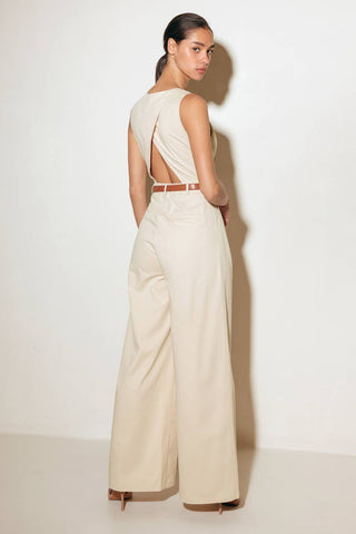 EVERYDAY ESSENTIAL WOVEN JUMPSUIT - By Baano