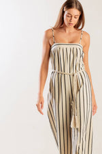 JUST THE BEGINNING WOVEN JUMPSUIT - By Baano