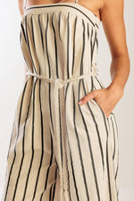 JUST THE BEGINNING WOVEN JUMPSUIT - By Baano