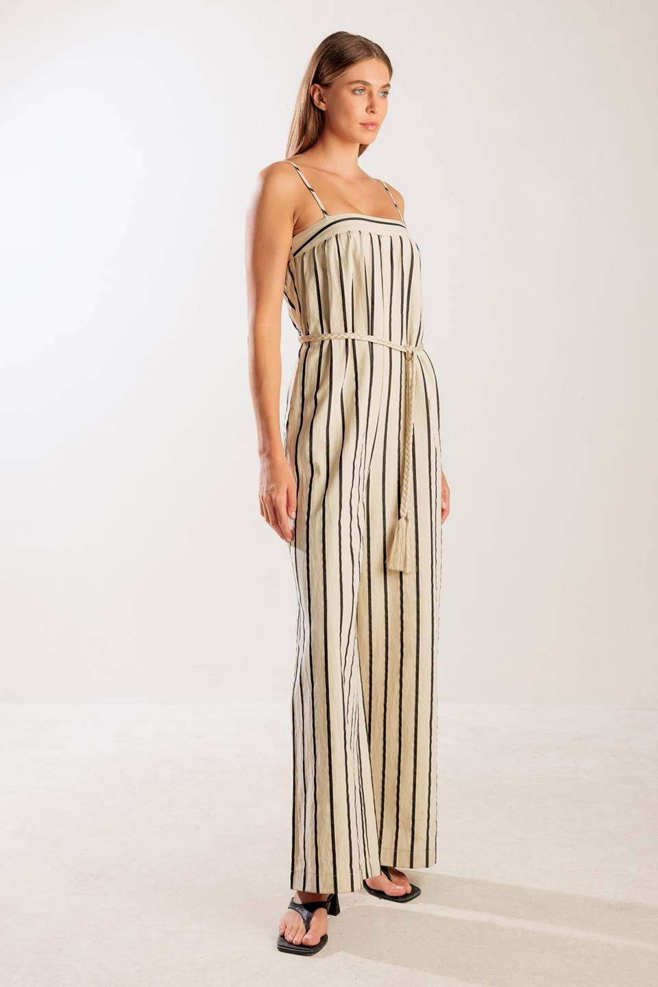 JUST THE BEGINNING WOVEN JUMPSUIT - By Baano