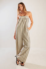 JUST THE BEGINNING WOVEN JUMPSUIT - By Baano