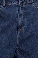 COFFEE PETAL DENIM SHORT - By Baano