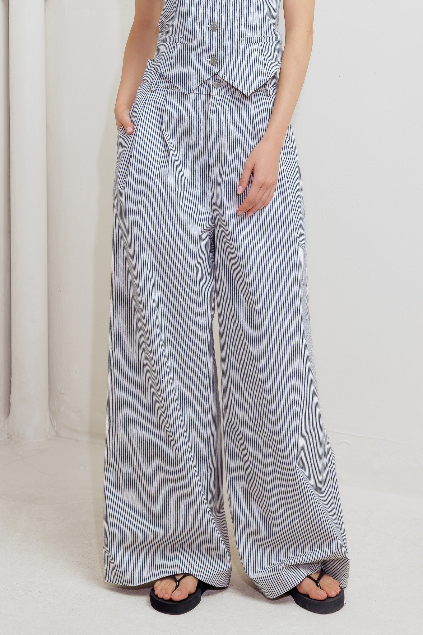 COASTAL CHIC WOVEN PANTS - By Baano