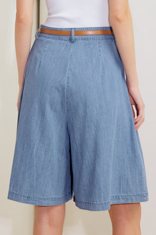 SERENITY HILL CHAMBRAY SHORT - By Baano