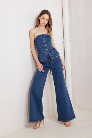 DREAM STATE BLUE DENIM PANTS - By Baano