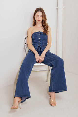 DREAM STATE BLUE DENIM PANTS - By Baano
