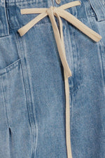 CALM & COLLECTED BLUE DENIM PANTS Flying Tomato