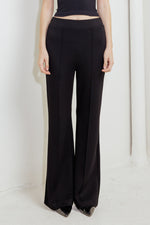 MODERN FLOW BLACK WOVEN PANTS - By Baano