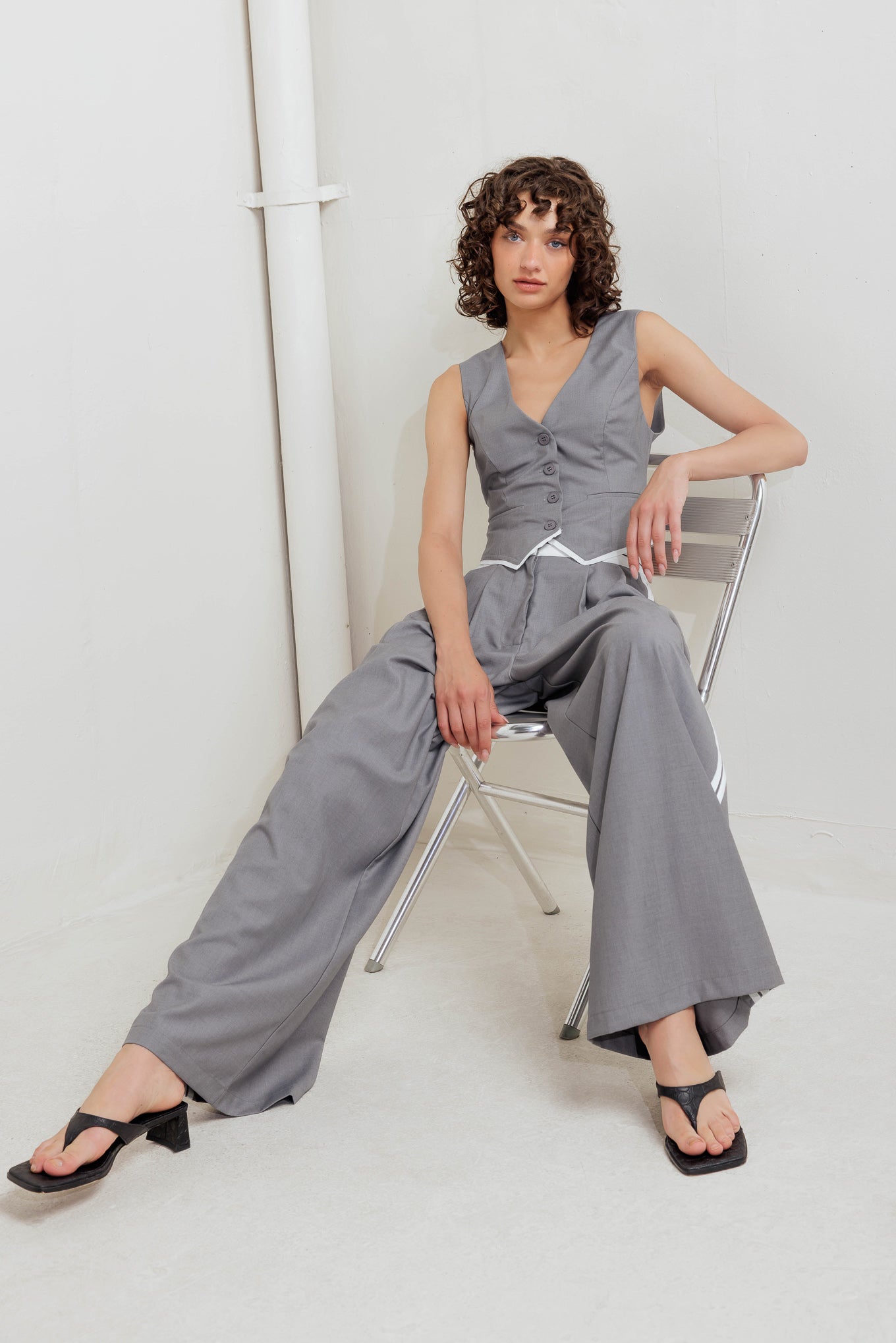 POWER LINES WOVEN PANTS - By Baano