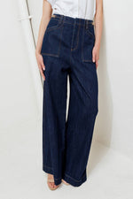 INDIGO ICON DENIM PANTS - By Baano