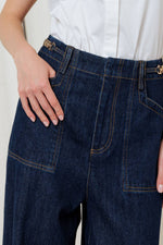 INDIGO ICON DENIM PANTS - By Baano