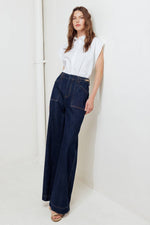 INDIGO ICON DENIM PANTS - By Baano