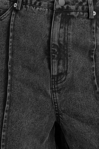 GRAPHITE MUSE DENIM PANTS - By Baano