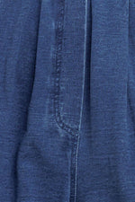 URBAN INDIGO FRENCH TERRY DENIM PANTS - By Baano