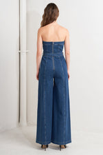 RETRO DIVE DENIM JUMPSUIT - By Baano
