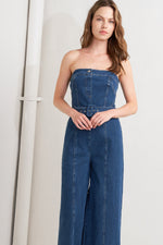 RETRO DIVE DENIM JUMPSUIT - By Baano