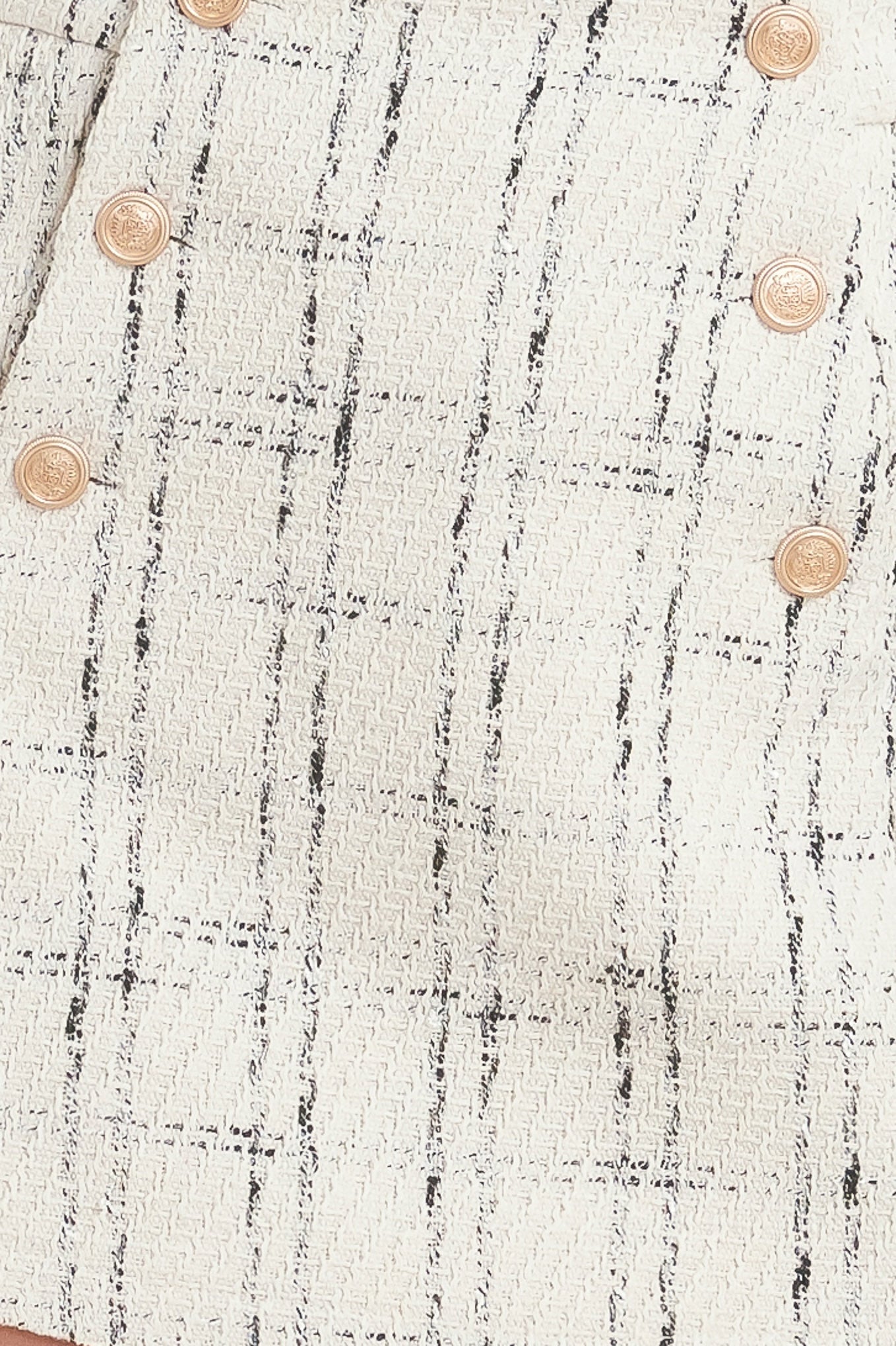 PARIS BOUND WOVEN TWEED SKORT - By Baano