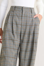 NEW AGE WOVEN PLAID PANTS - By Baano