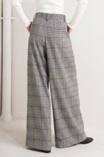 NEW AGE WOVEN PLAID PANTS - By Baano