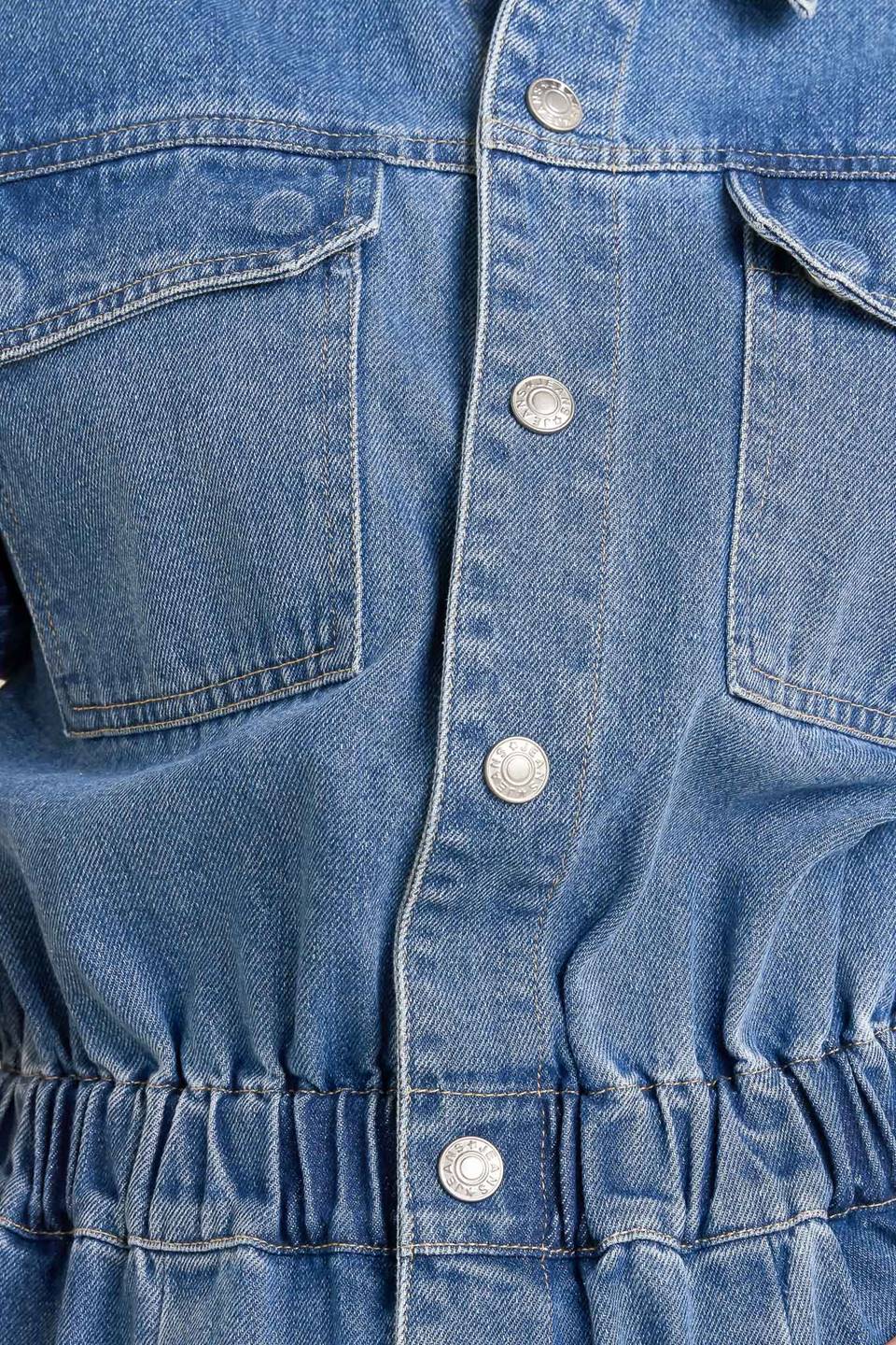 RELAX UTILITY DENIM JUMPSUIT Flying Tomato